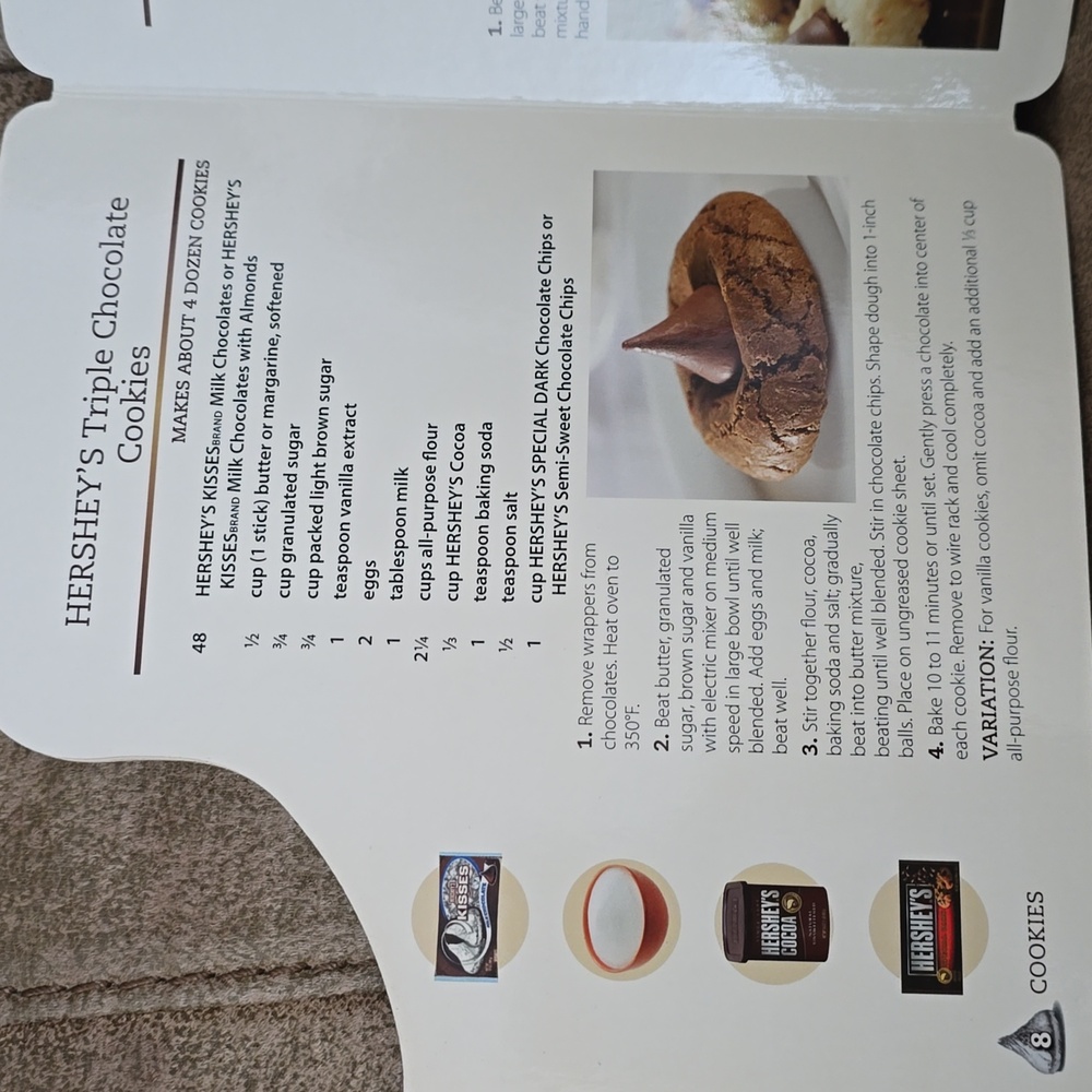 Hershey's Kisses Brand Recipe Book - Picture 6 of 9